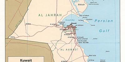 地図safatクウェート